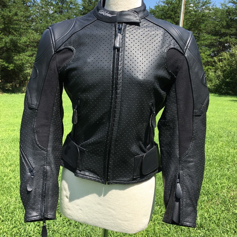 Fieldsheer Leather Motorcycle/Racer Jacket
